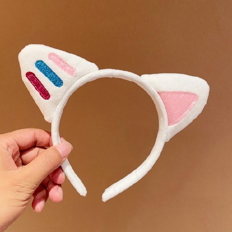 Women and Children Headwear Playfulness Hair Hoop Fashionable Plush Hairband Suitable for Various Occasion