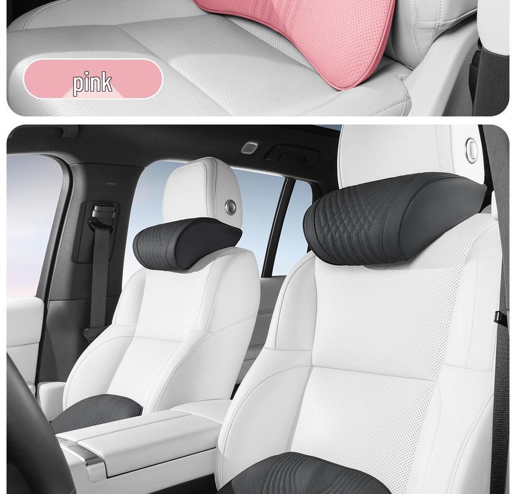 Zeekr 007/001 Car Headrest: Lumbar & Neck Support Pillow - All-Season Breathable Interior Decor