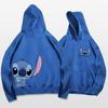 Disney Parent-child Clothing Anime Multi-color Optional Hoodie Unisex Couple Top Jacket Winter Clothing Women's Gothic Hoodie