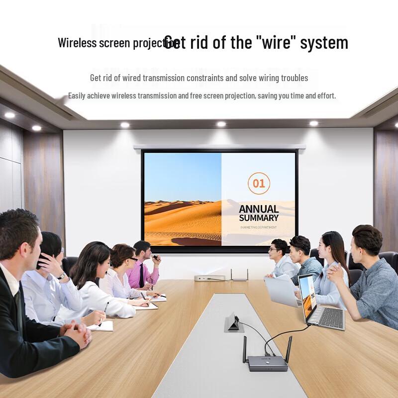 UGREEN 200m Wireless HDMI Extender & Screen Projector