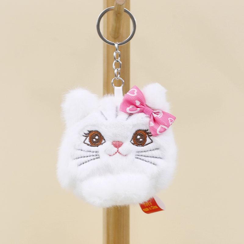 

Lovable Soft Plush Cat Keychain Cute Kitty Doll Couples Bag Charm Cat5