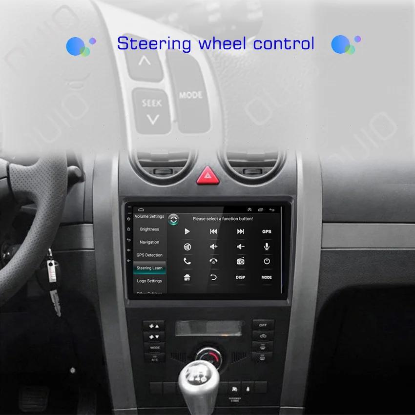 2din Automotive multimedia player stereo Carplay Auto GPS Navigation DSP BT NO DVD For Haval Hover Great Wall H3 H5 2011-2016