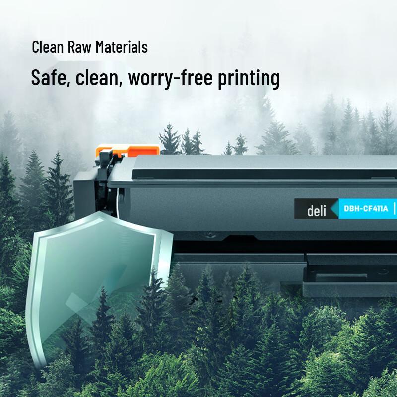 Deli DBH-410A Compatible 4-Color Toner Cartridge Set