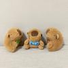Capybara Plush Toy Keychain Cute And Comfortable Backpack Ornaments Hanging