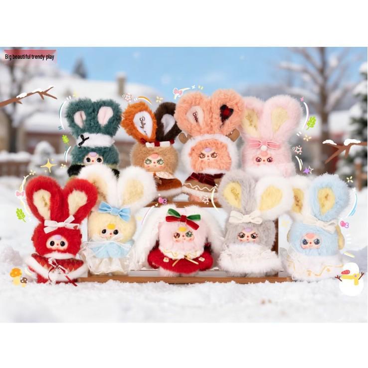 Babythree Winter Series Plush Blind Box: Hand-Painted Three-Year-Old Figure Doll, Cute Gift Ornament