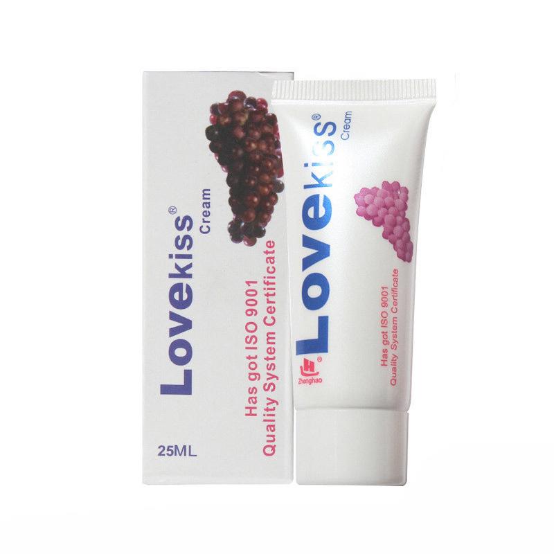 Lovekiss 25ML Wasserlösliches Gleitmittel mit Traubengeschmack für Erwachsene
