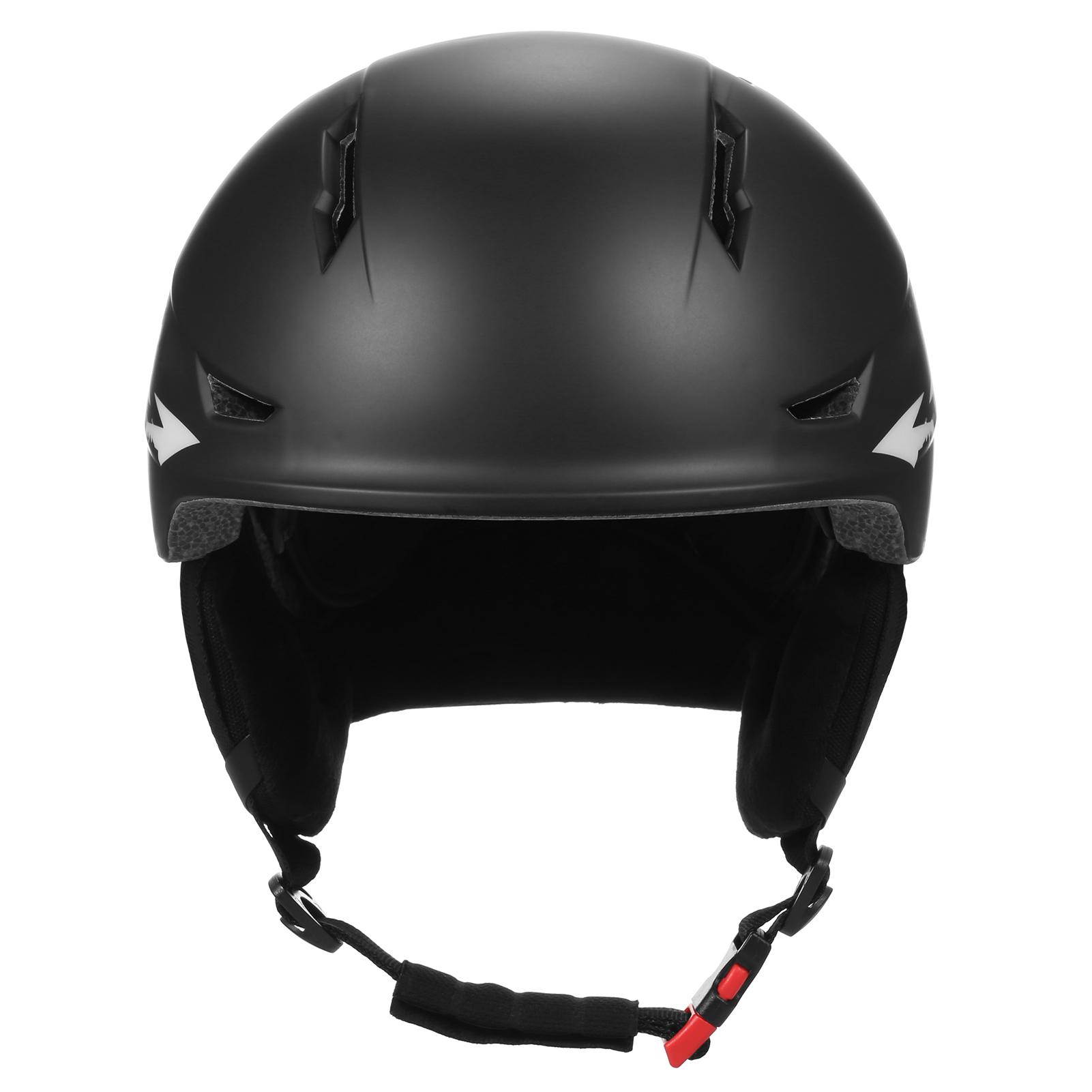 

Lixada Snowboard Helmet with Detachable Earmuff Men Women Safety Skiing Helmet with Goggle Fixed Strap Professional Skiing Snow