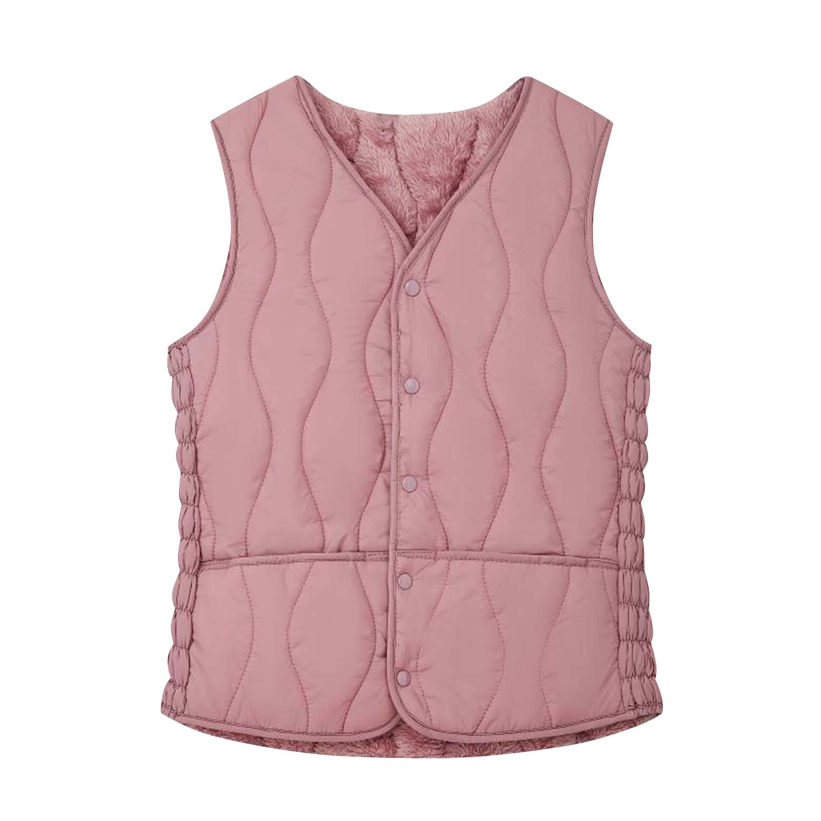 

Женский модный жилет на пуговицах однотонного цвета со стоячим воротником и карманами XL арбуз красный