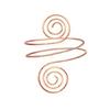 Coil Filigree Arm Chain Cuff Armlet Armband Open Bangle for Beach Arm Chain for Women Teenager Armlet Bangle