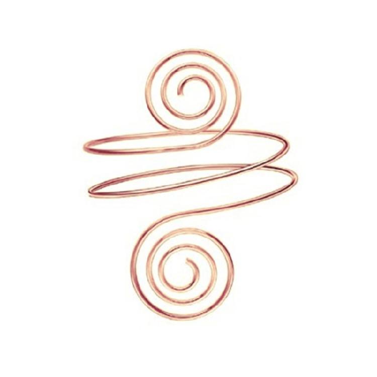 Coil Filigree Arm Chain Cuff Armlet Armband Open Bangle for Beach Arm Chain for Women Teenager Armlet Bangle