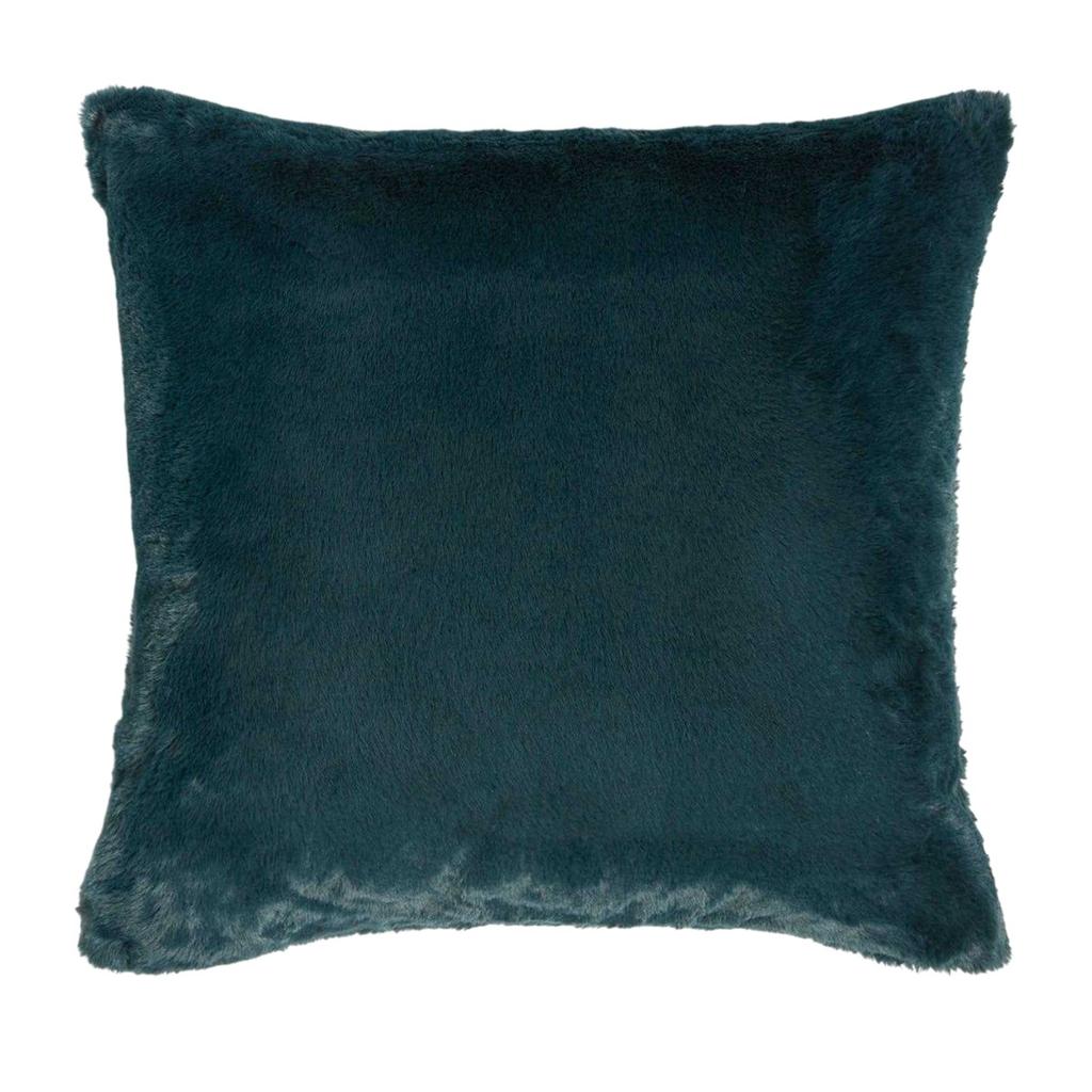In Home Faux Fur Filled Cushion