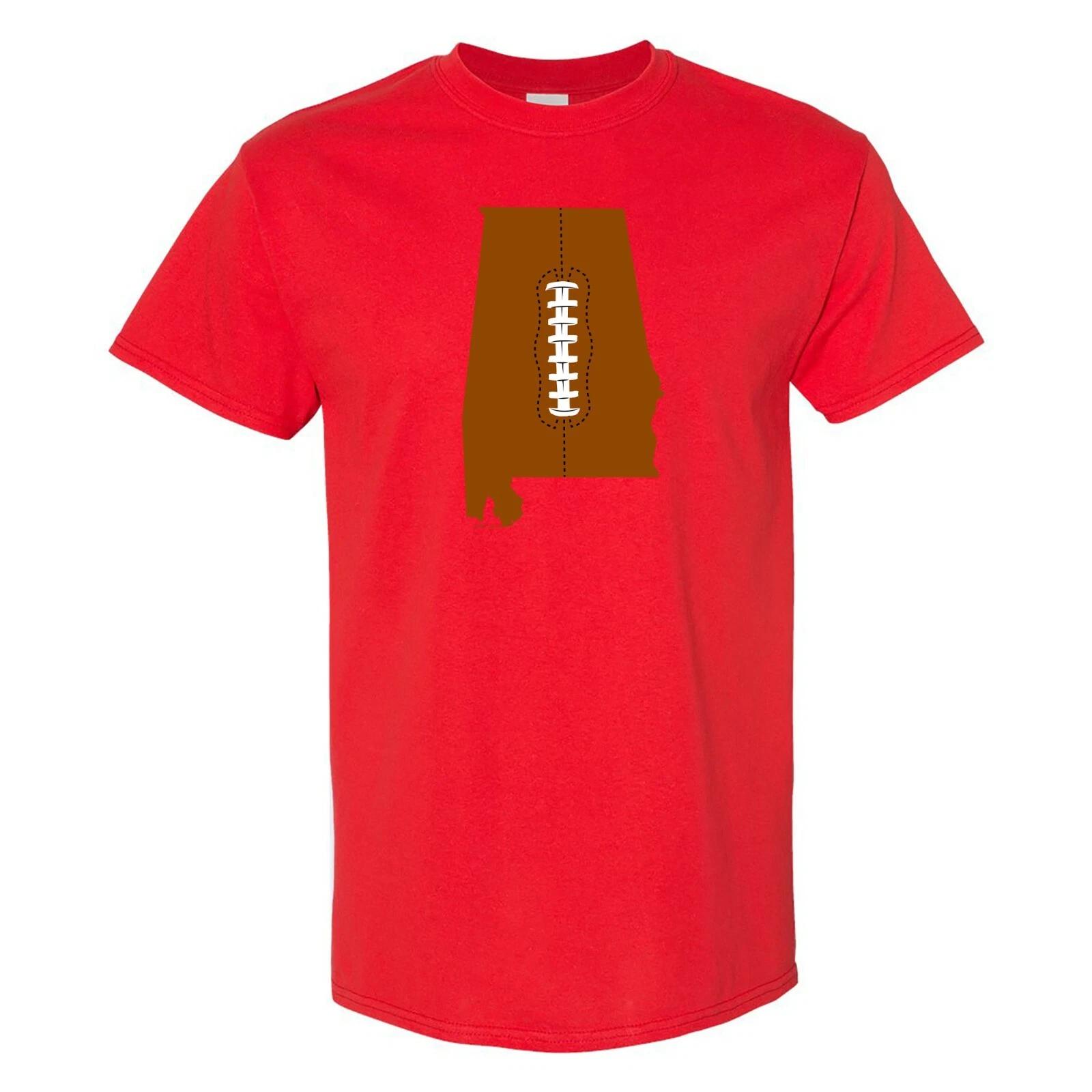 Alabama Football State Shape - Hometown Pride T Shirt M