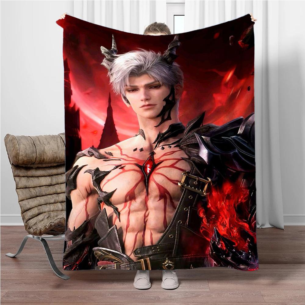 

Game Love and Deepspace-Sylus Warm Soft Plush Nap Blankets Sofa for Living Room Office Bedroom Home Travel Kids Birthday Gifts 75cmx90cm