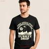 First Annual Wkrp Thanksgiving Day Turkey Drop T Shirt Retro Funny Tv Show Vintage Unisex Versatile Casual