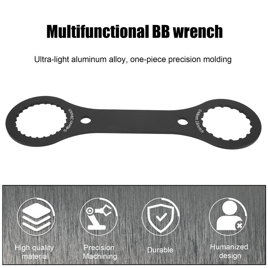 BB Wrench Bottom Bracket Tool 44mm 46mm 16 24 Notch BB Installation Remover Tool