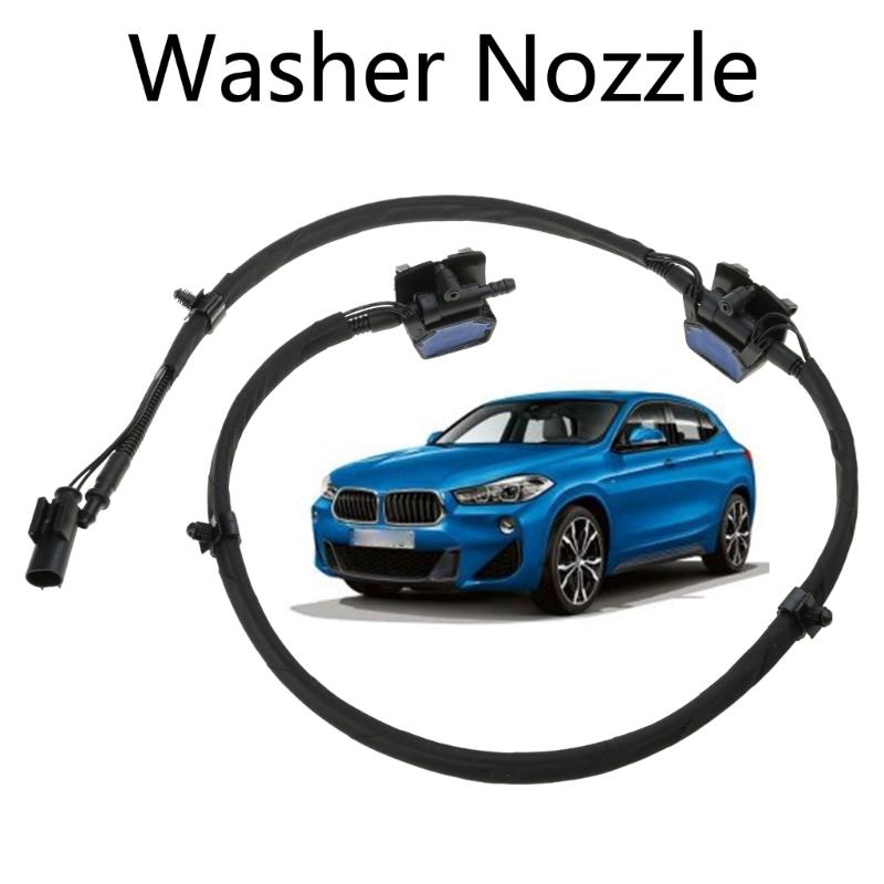 Windshield Washer Nozzle Chain Sprayer Jet System Front Screen Sprayer Jet System 61667249646 for 1 2 3 F20 F21