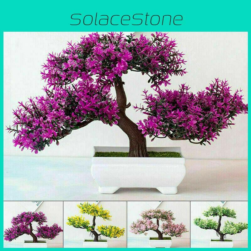 Stunning Bonsai Simulation Artificial Pine Tree Pot Plant For Home And Office Decor