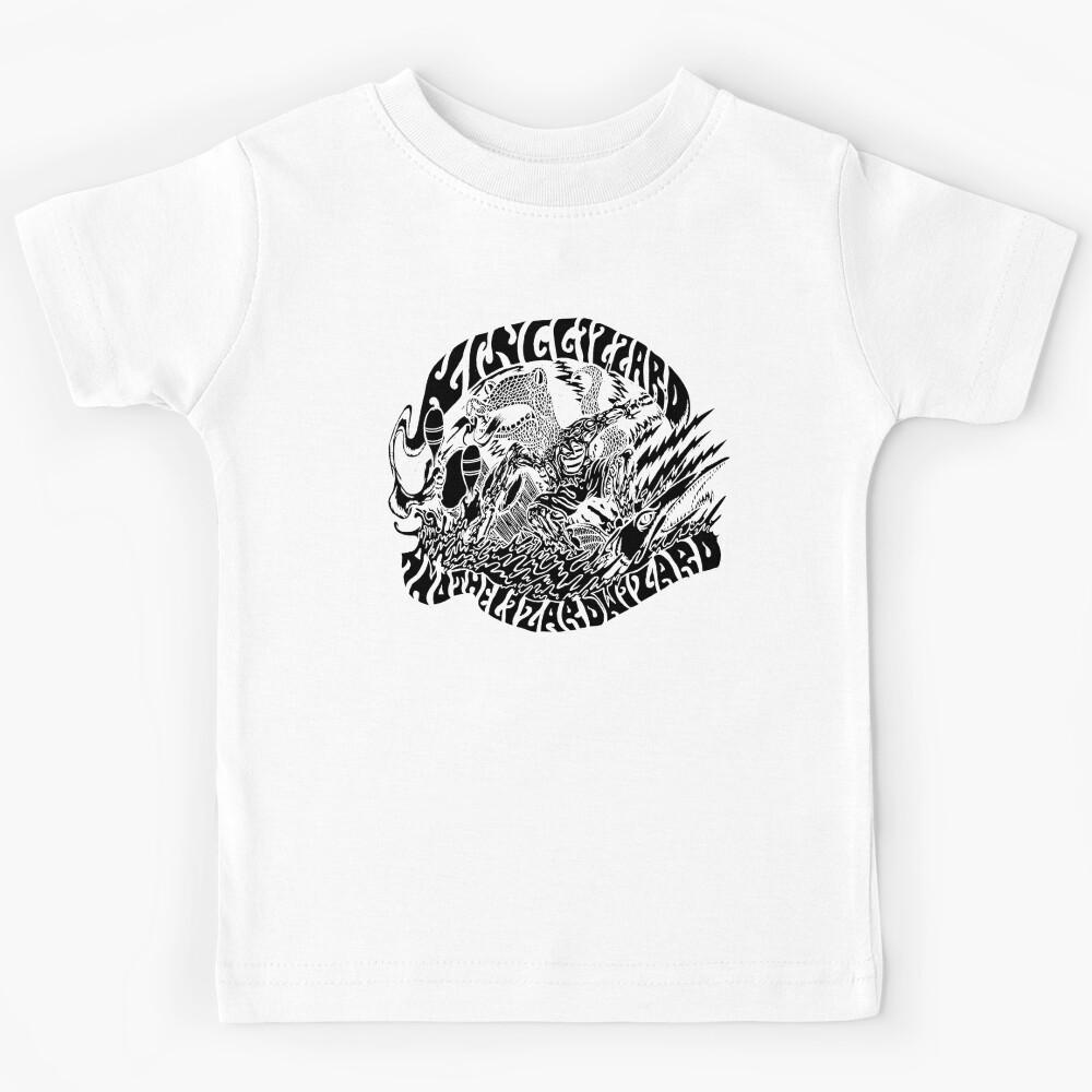 king gizzard and His wizard lizard Funny Band SHOW ROCK Kids T-Shirt 150