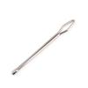 4PCS Silver Drawstring Threader Tool Cord Rope Threader Clip Bodkin Sewing Tool for Elastic  Sewing