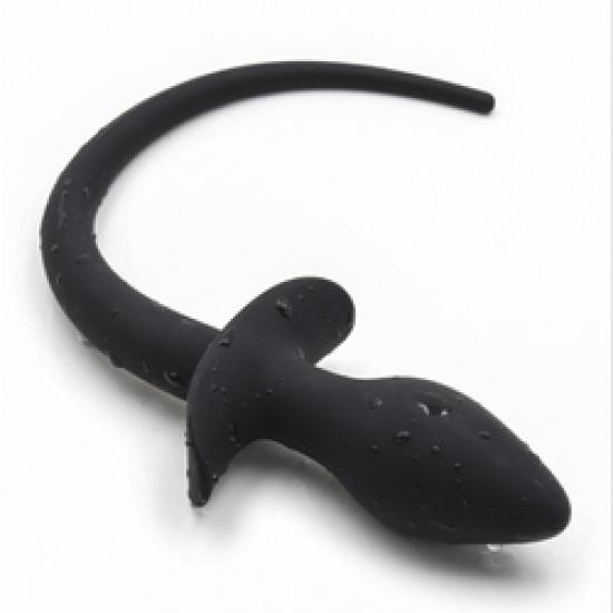 Silicone Long Anal Plug,Prostate Stimulating Anal Toys Butt Plug For Male Gay,Dog Tail Anal Plug Adult Anal