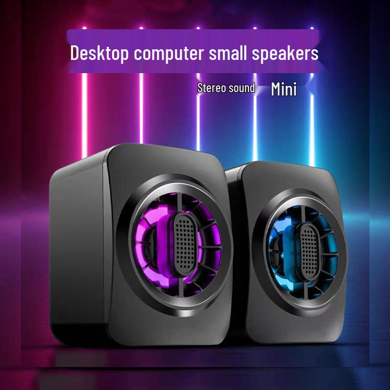 USB Wired Portable Mini Speaker for Desktop and Laptop
