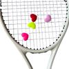 8Pcs Heart Flower Tennis Racket Shock Absorbers Silicone Vibration Dampeners Racket String Shock Absorbers Enduring