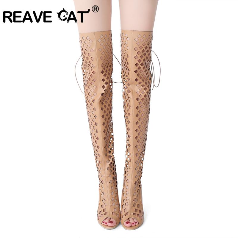 thigh high gladiator boots