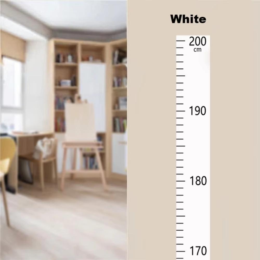 Waterproof Height Measurement Wall Sticker 2-Meter Height Height Ruler Scale Growth Chart  Home Use