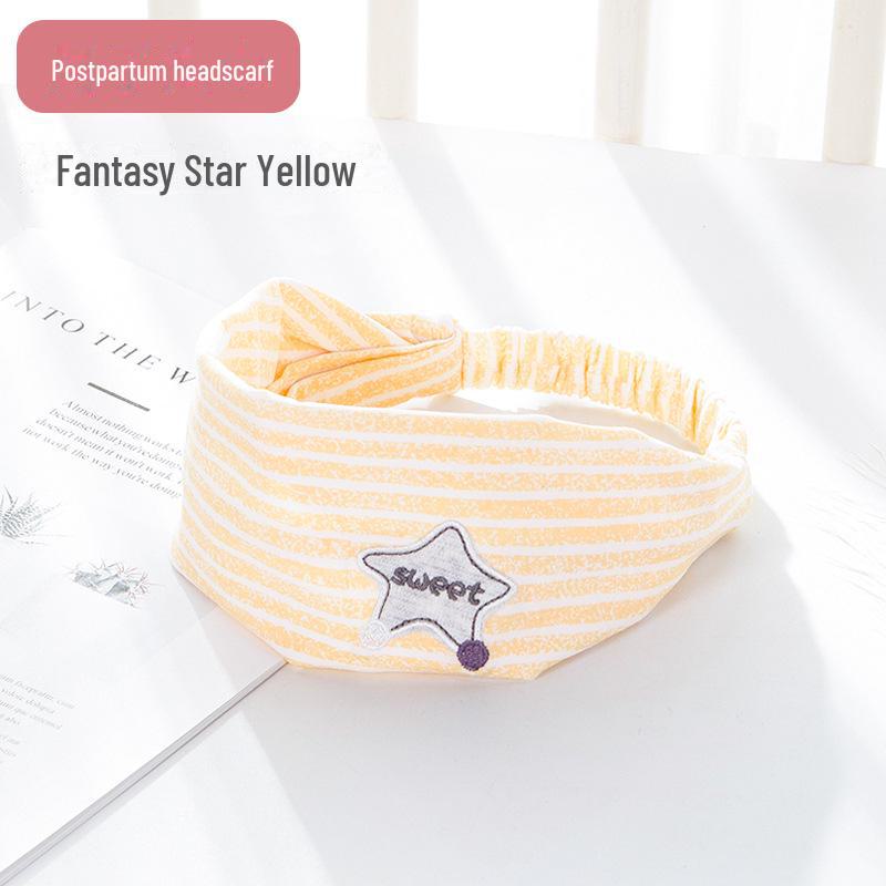 Windproof Maternity Headscarf: Summer Thin, Warm Postpartum Hat for All Seasons