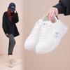 ins Korean version of platform dad shoes 2025 spring new street shot student running sports shoes heightening casual white shoes