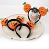 Bandeau Citrouille d'Halloween Accessoire de Costume Festif Mignonne Poupée Cartoon Bandeau pour Cheveux Style Sombre Tendance Personnalité Couvre-chef Unisexe