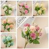 Simulation  Bouquet Ball Chrysanthemum Small Daisy Artificial Fake Flower For Home Wedding Party Table Decoration Photo Props