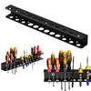 Screwdriver Plier Storage Rack Metal Heavy Duty Wall Mounted Tools Organizer For Garage Workshop Multifunctional Tool Management