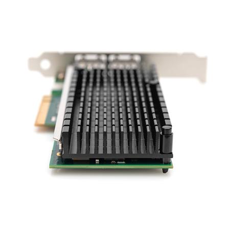 Digitus 10Gbps Dual Port Ethernet Server Pcie X8 Adapter, Intel X540 Bt2