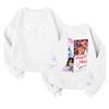 Children's Fashionable Lightweight Long-sleeved Round Neck Pullover With Pockets Printed Pullover
