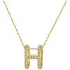 H Necklace Female Design Style Personality Temperament Qixi Festival For Friends