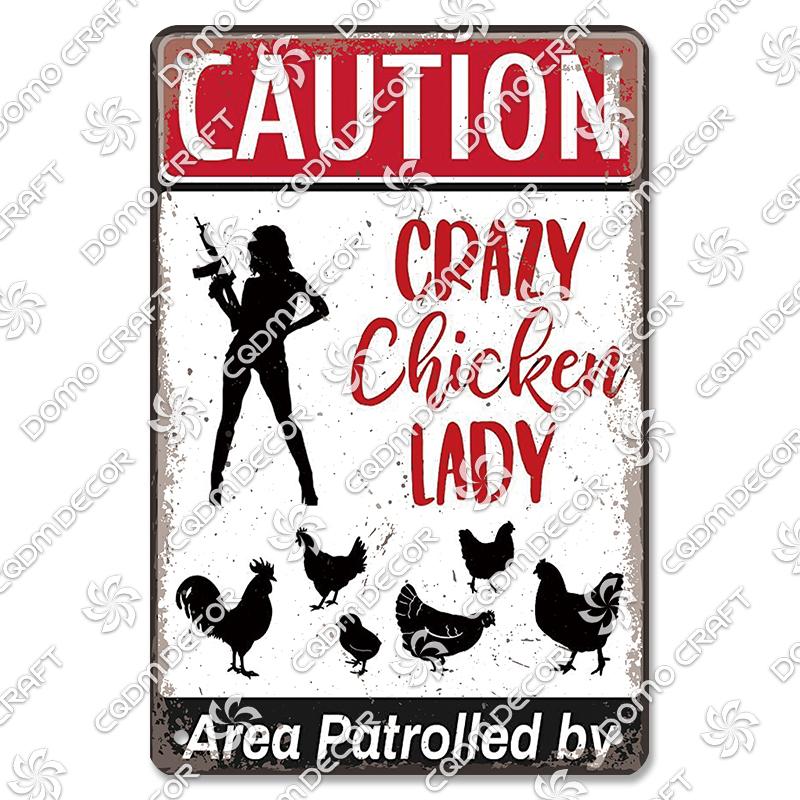 Retro Chicken Poster Metal Tin Signs Rooster Hen Eggs Metal Plate Vintage Wall Decor Club Farm Chicken Coop