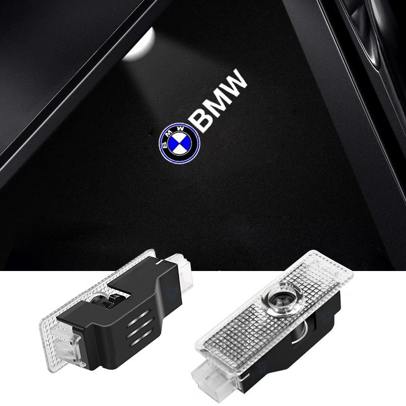 2PCS-AA-LED Car Door logo Projector Lamps Welcome Light For Mini BMW ME90 E60 F18E46 F30 F20 M2M5 M3 E87 M4 X3 X5 X1 Accessories