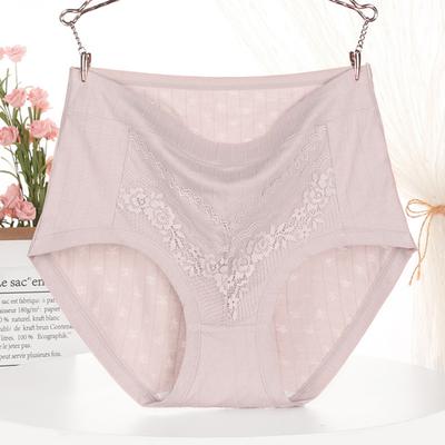 Trendy Women Underpants Lace Cotton Comfortable
