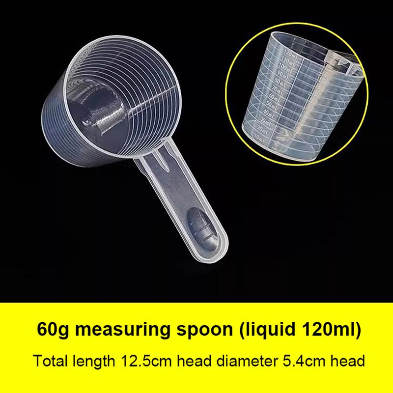 

15/30/70/120 мл пластиковая мерная ложка для кофе со шкалой для выпечки лабораторная ложка для жидкости для сухого молока кухонные принадлежности