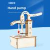 Simulated Wooden Pumping Water Machine Assembly Model Children Puzzle Toy Set For Learning