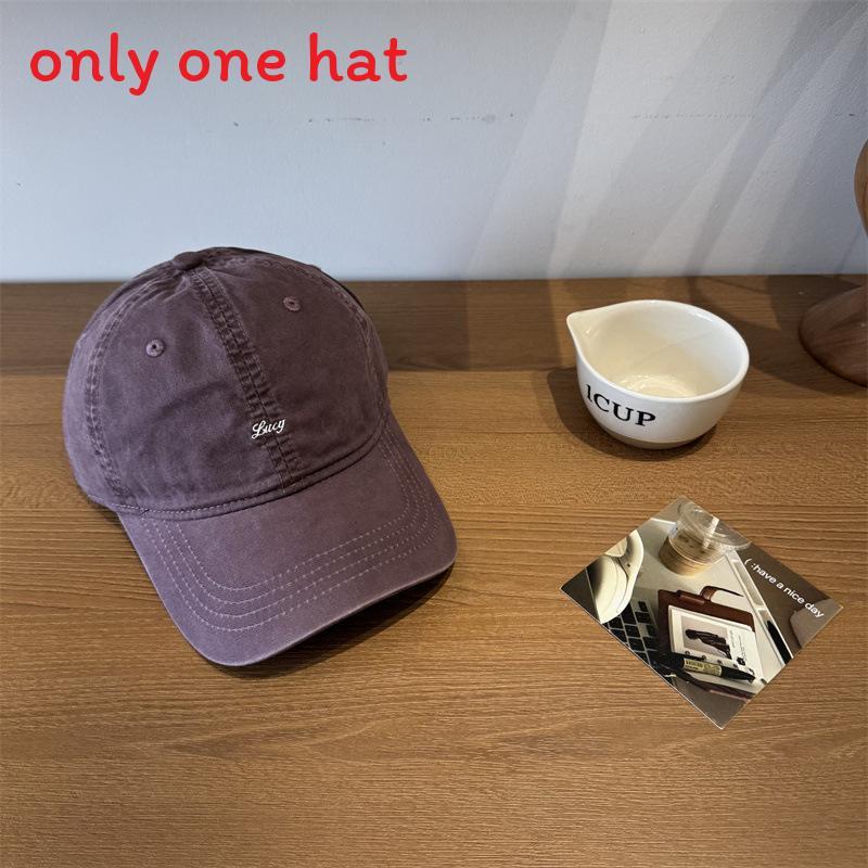 Street Dance Baseball Cap With Embroidered Letters Wide Brim For Summer Casual Wear