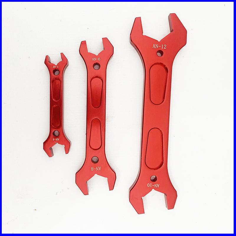 Aluminum Double End an Wrench Spanner for Fuel Oil Line Fitting Universal Repair Tool AN3 AN4 AN6 AN8 AN10 AN12