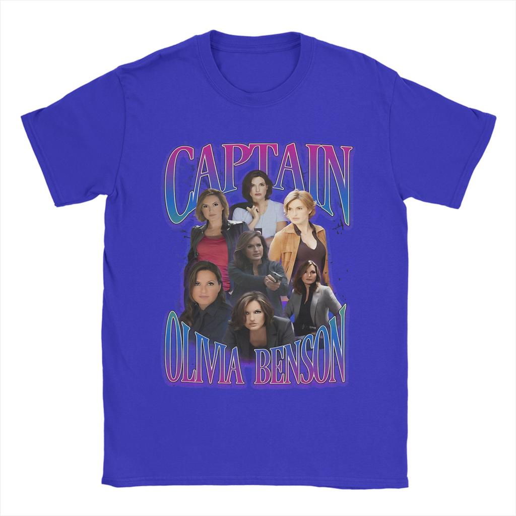 Oliviaed Benson Law And Order New Arrival T Shirt Men Women  Pure Cotton  Tee Shirt Clothing