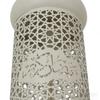metal Lantern candle Lamp holder Ramadan Decoration Hollow Candle Holder Middle Eastern Style Tea candlestick for home deco