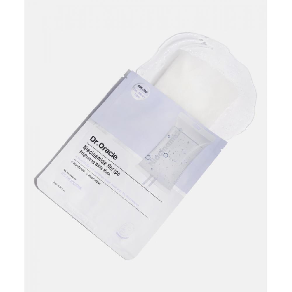 Dr.oracle Niacinamide Recipe Brightening White Mask  20 Sheets 2 Box 