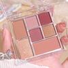 7 Eyeshadow Palette, Nude Pink, High Paint Glitter and Matte Effect, Natural Long-lasting Waterproof Eye Makeup Palette, P