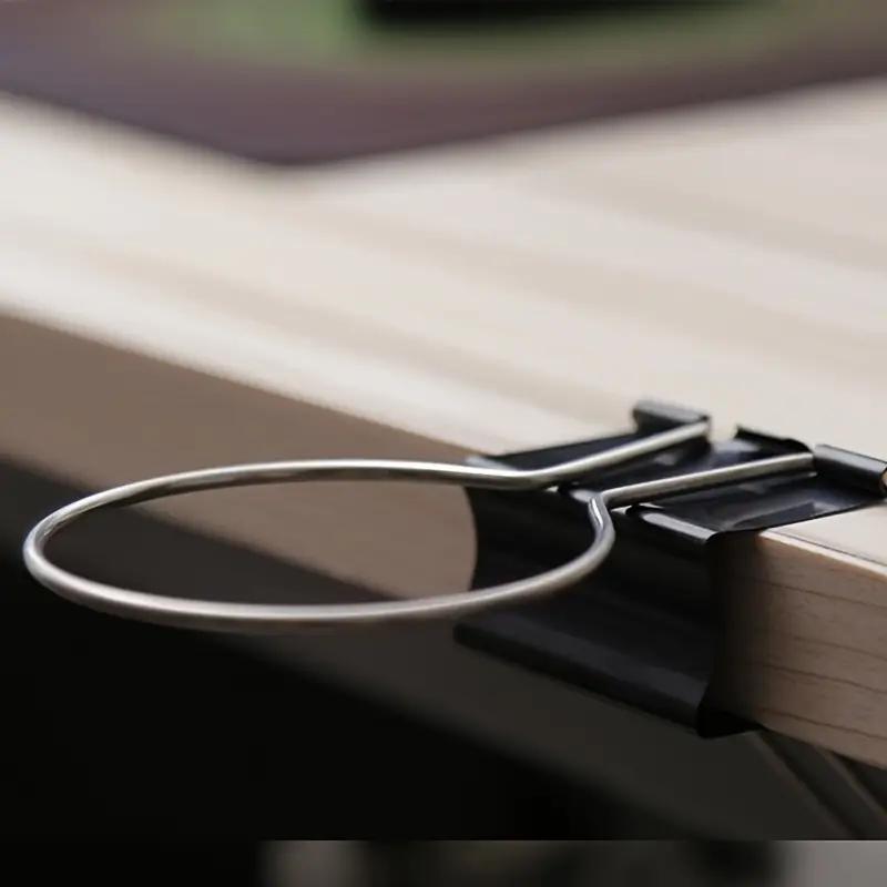 1 BUC Suport pentru ceașcă de ceai Suport de depozitare de birou fără perforare Cârlig Suport Suport pentru pixuri de birou Cupă de depozitare Clips