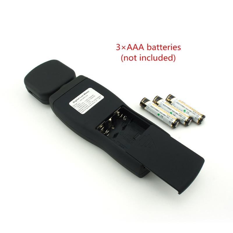 AS803 Luxmeter Digital Light Meter for Lux Meter Photometer Radiometer LCD Handheld for Led Garden Grow Lights Aquarium