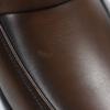 BERLUTI loafers Refret Patine U-tip Logo engraved Metal Brown leather mens 9.5 Used